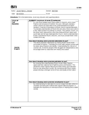 05 Assignment 1 POC - Jacob Patrick L. Desear BSIT 05 Assignment 1 in ...