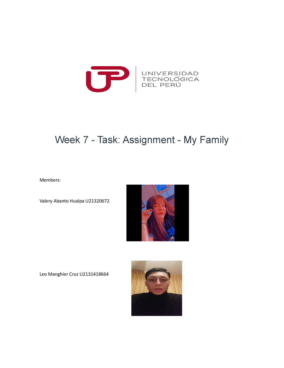 (ac s07) week 7 task assignment my family