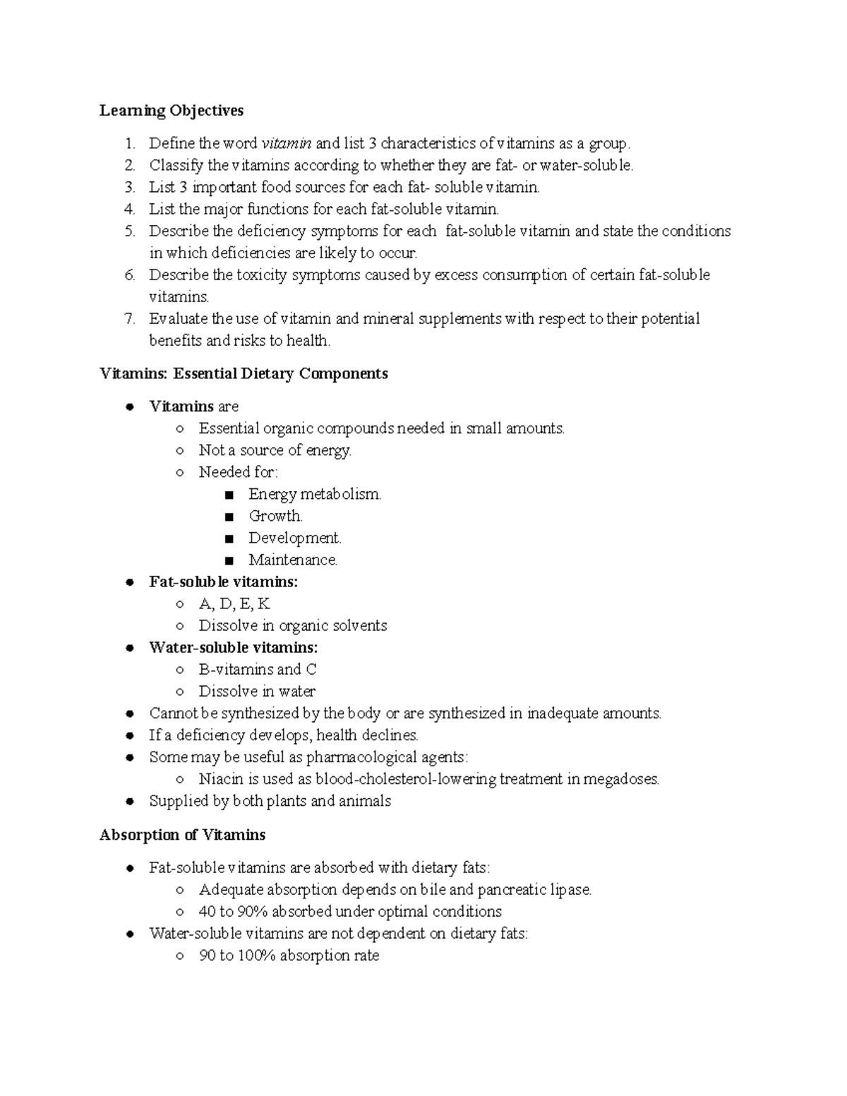 chapter-12-notes-learning-objectives-1-define-the-word-vitamin-and