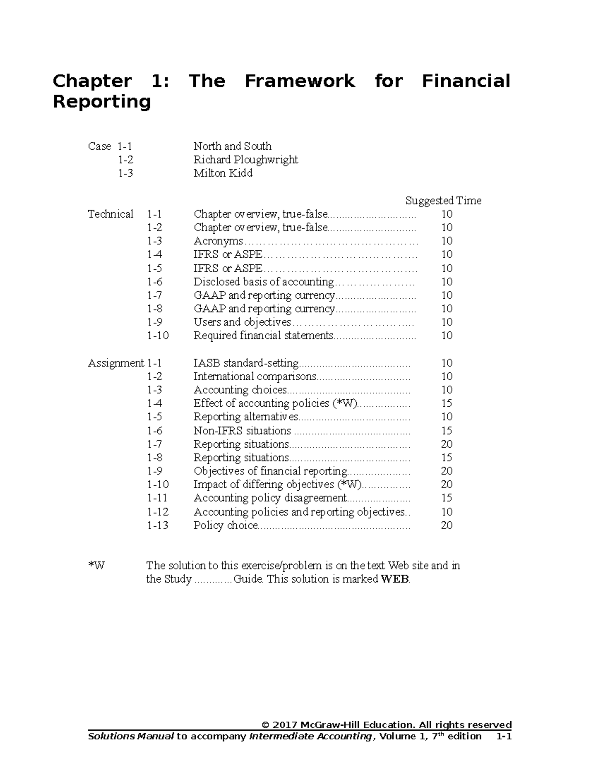 Beechy 7e Vol 1 SM Ch01 - Solution - Chapter 1: The Framework For ...