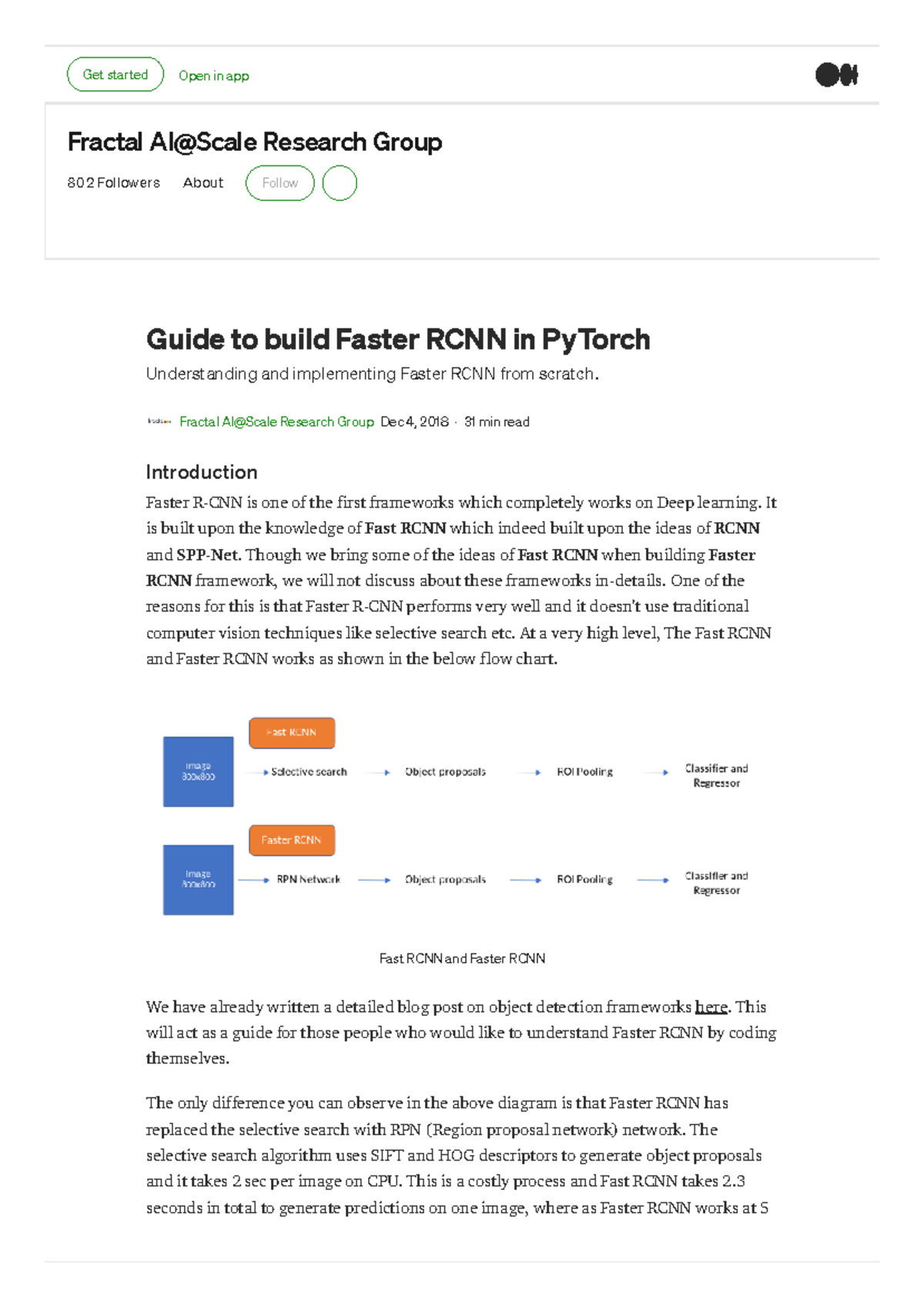 Guide to build Faster RCNN in Py Torch by Fractal AI@Scale Research ...