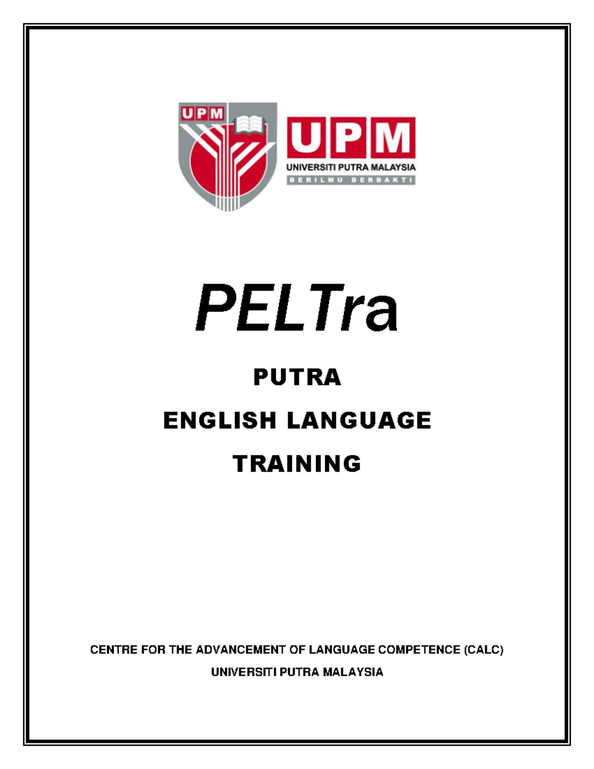 202007 13125723 CALC - PELTra Support Module - PELTra PUTRA ENGLISH ...