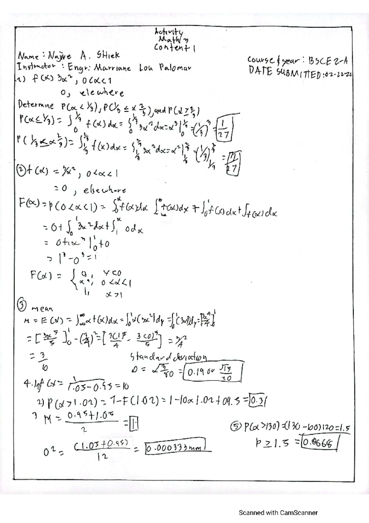 Math 3 activity 3 - Baha - Management accounting - Studocu