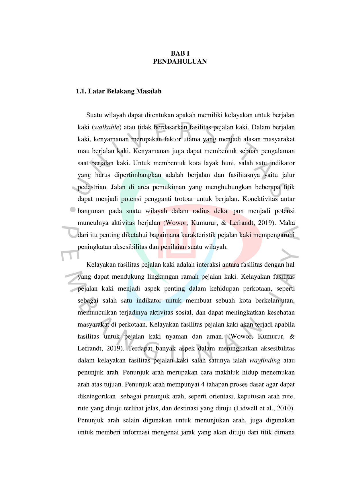 8. BAB I - BAB I PENDAHULUAN Latar Belakang Masalah Suatu Wilayah Dapat ...