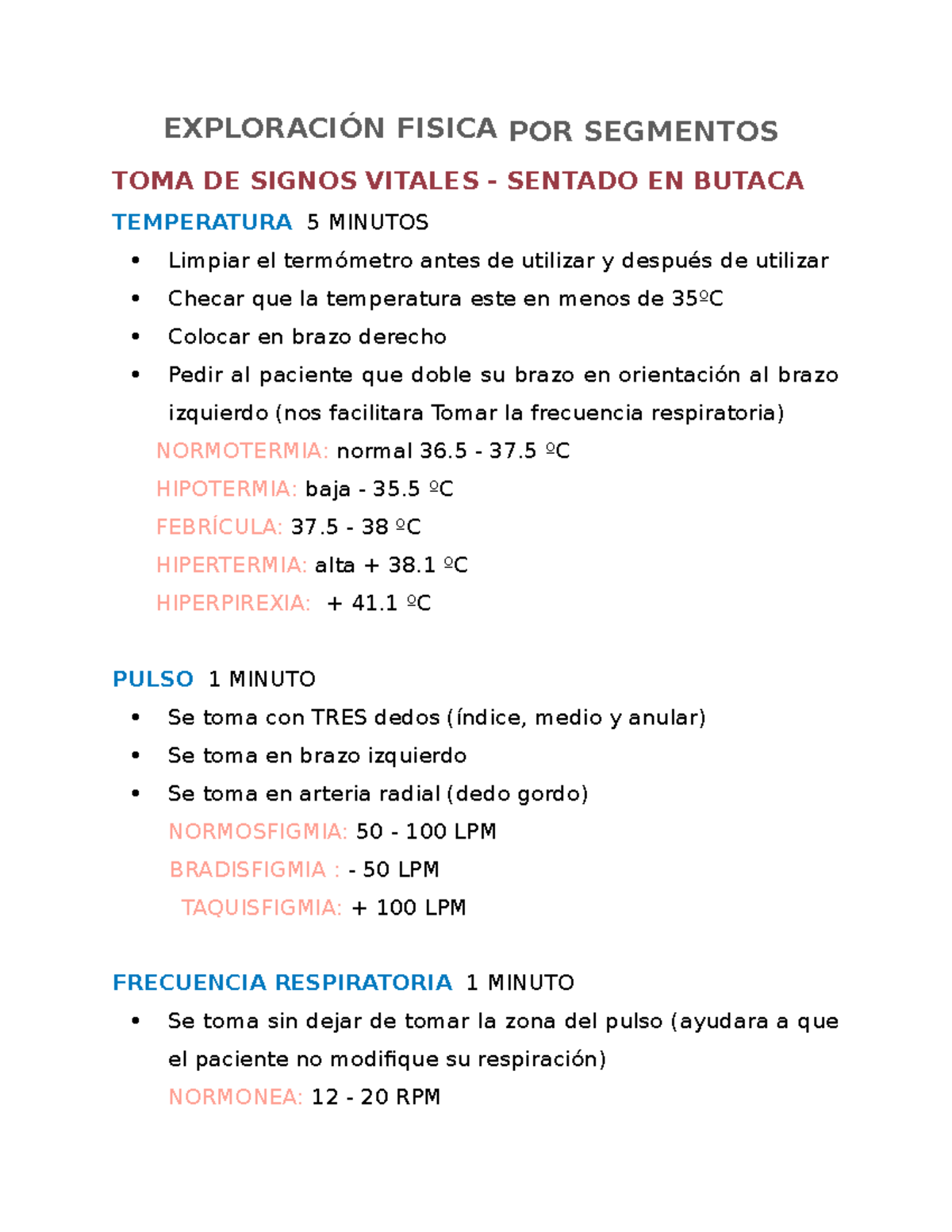 Exploración física por aparatos y sistemas