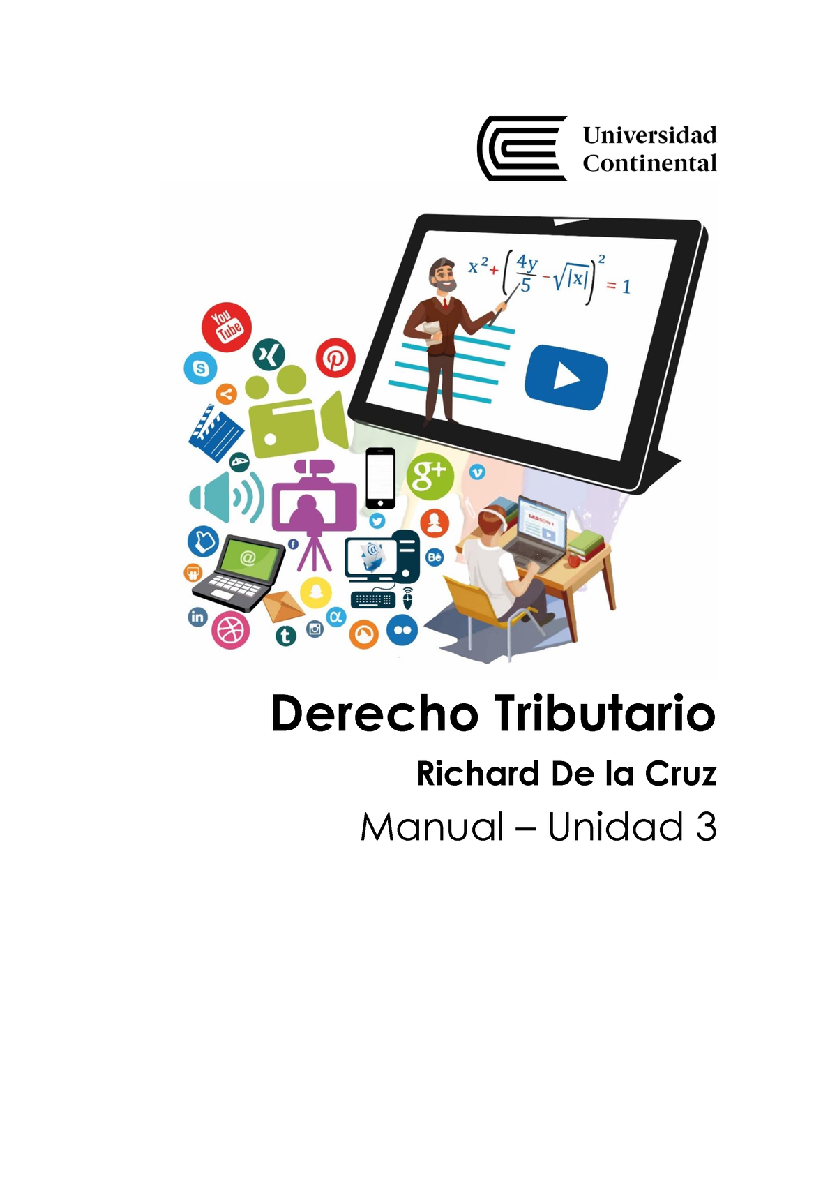 Manual Unidad 3 Derecho Tributario Derecho Tributario Richard De La