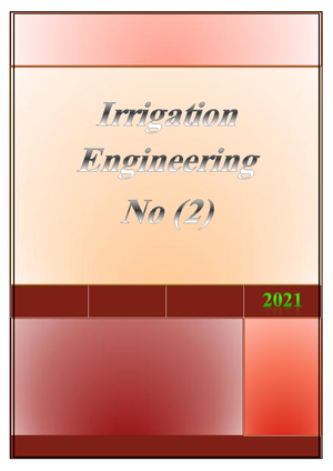 2- Ch0 Introduction Note - Irrigation And Drainage - Studocu