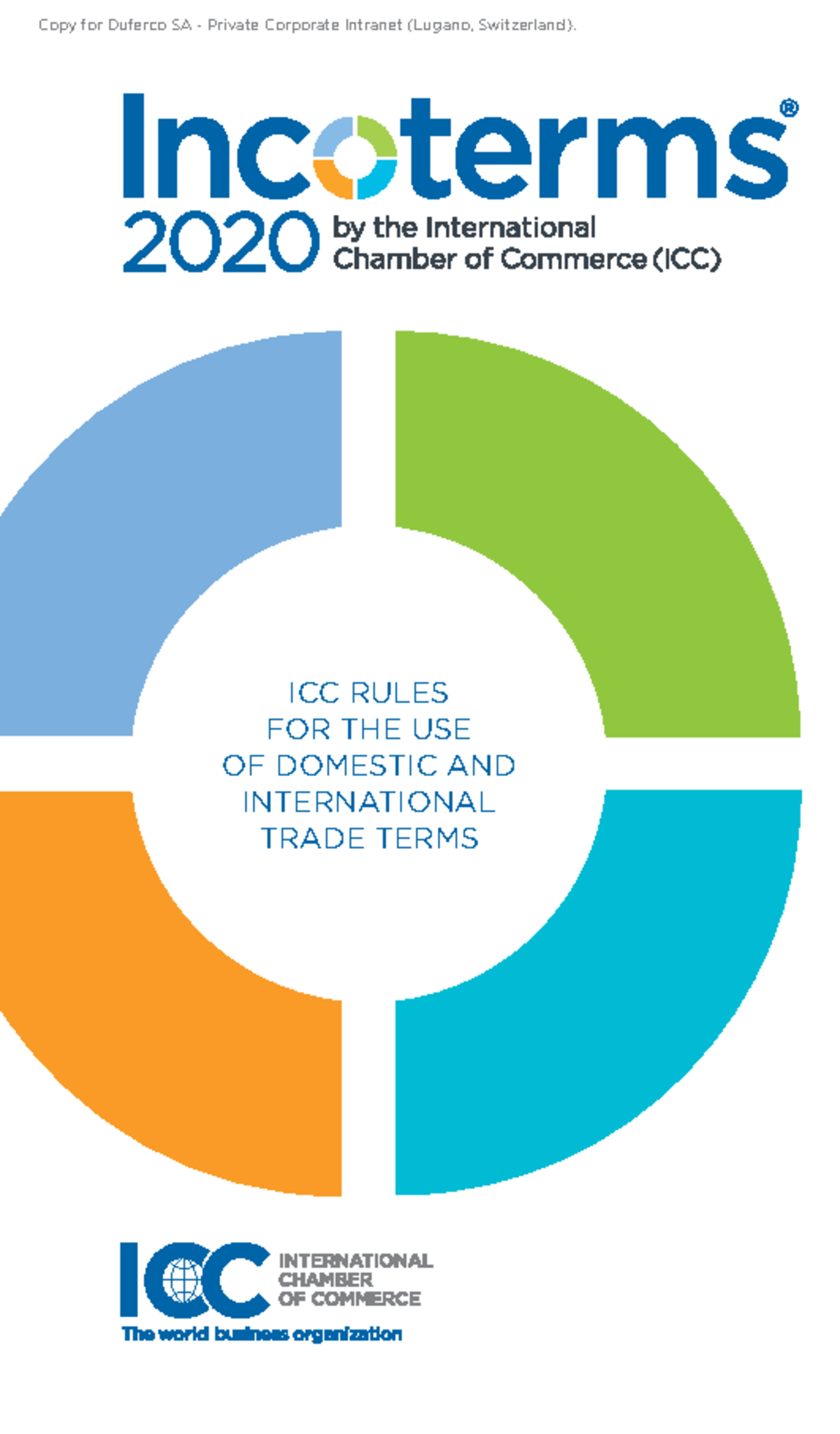 Incoterms 2020 ENG Full Official - ICC RULES FOR THE USE OF DOMESTIC ...