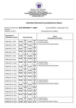 Sample Daily Time Record Form - INSTRUCTIONS _____________ Civil ...