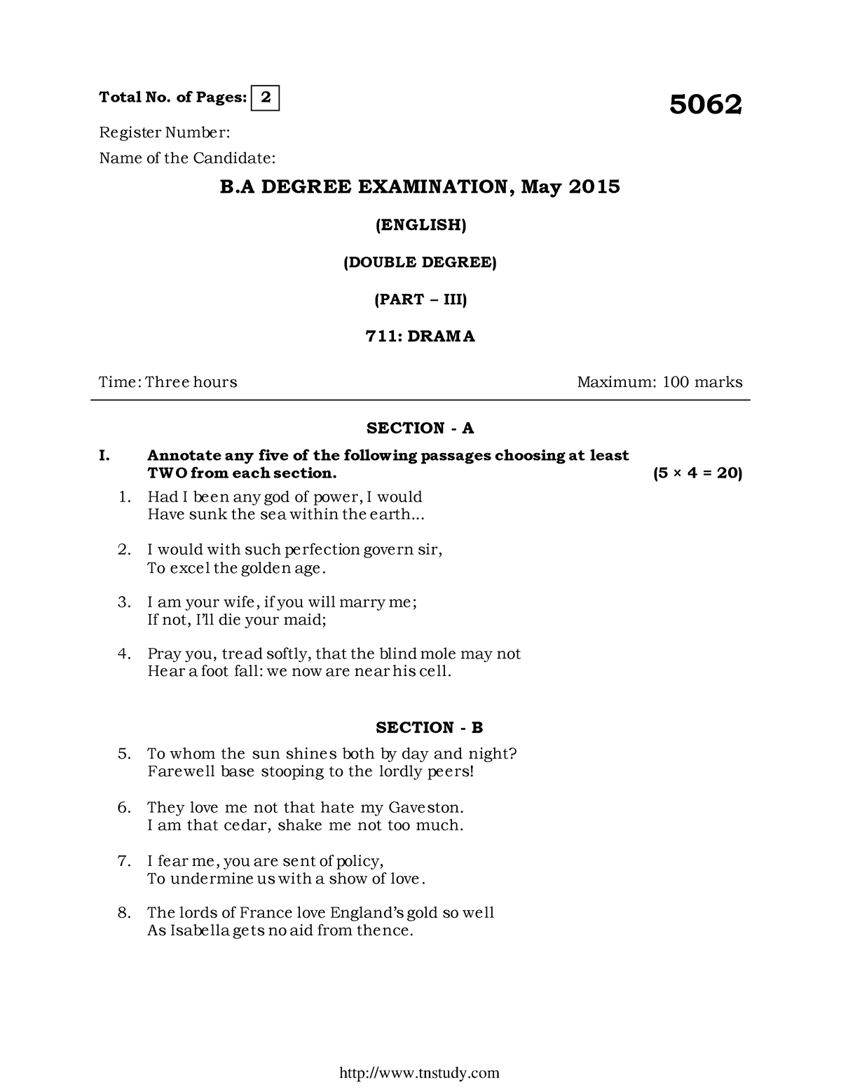 ba-part-3-english-drama-5062-may-2015-total-no-of-pages-2-5062