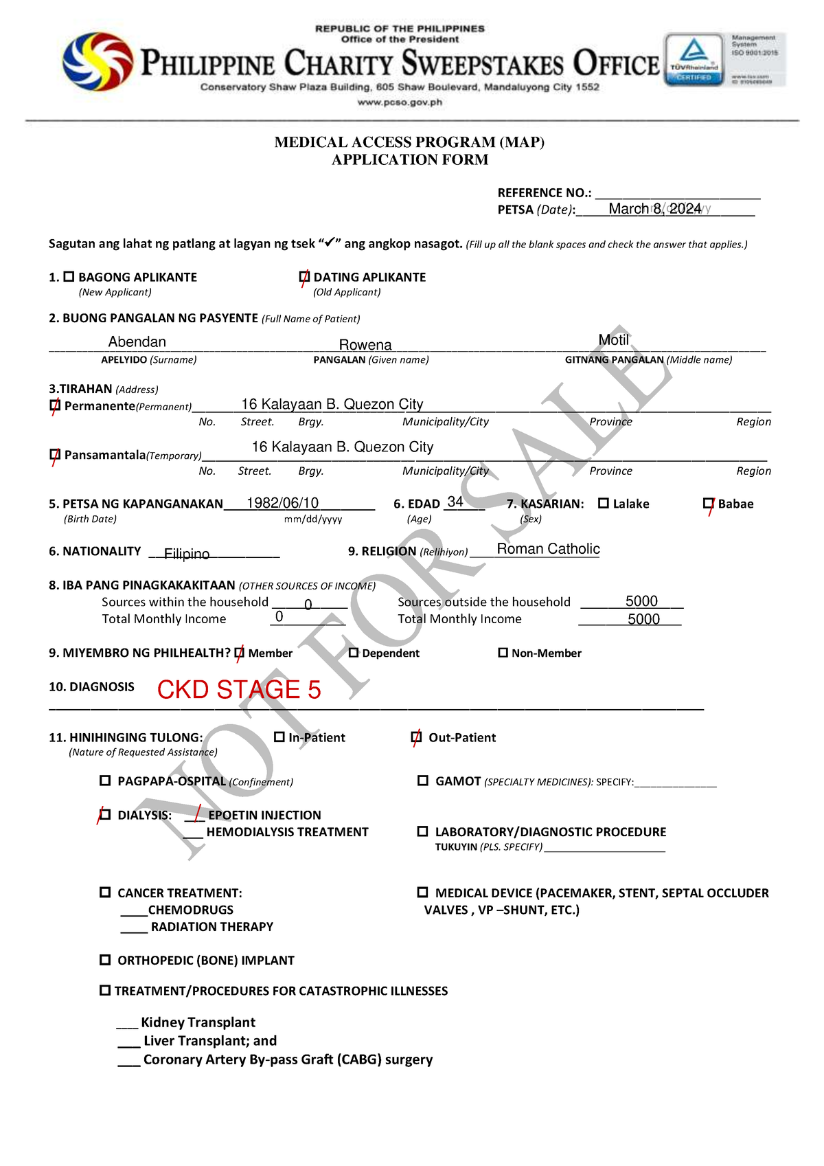 mAKE IT ASN AHSHA - mm/dd/yyyy MEDICAL ACCESS PROGRAM (MAP) APPLICATION ...