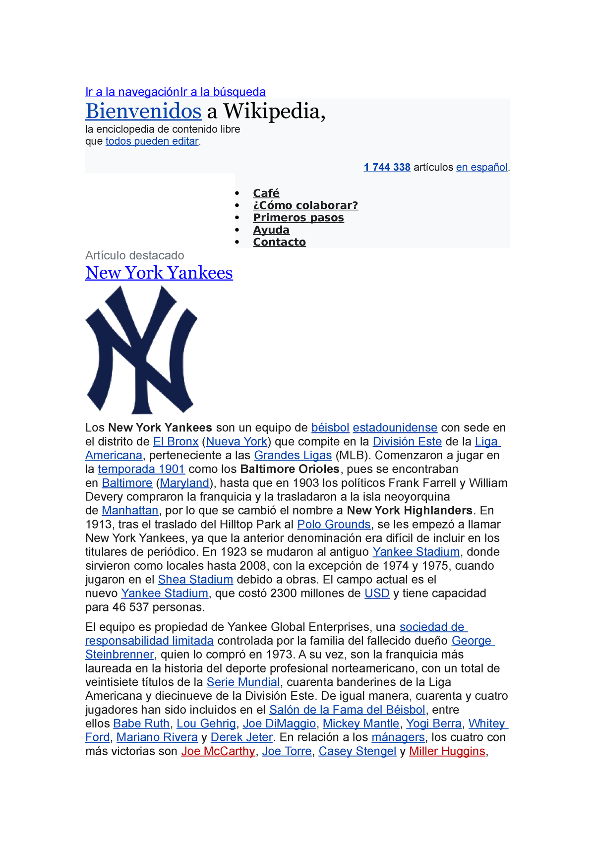 Derek Jeter - Wikipedia, la enciclopedia libre