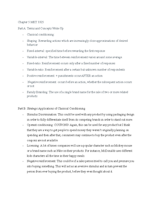 MKT 3325 Chapter 6 Assignment - MKT 3325 Chapter 6 – Attribution Theory ...