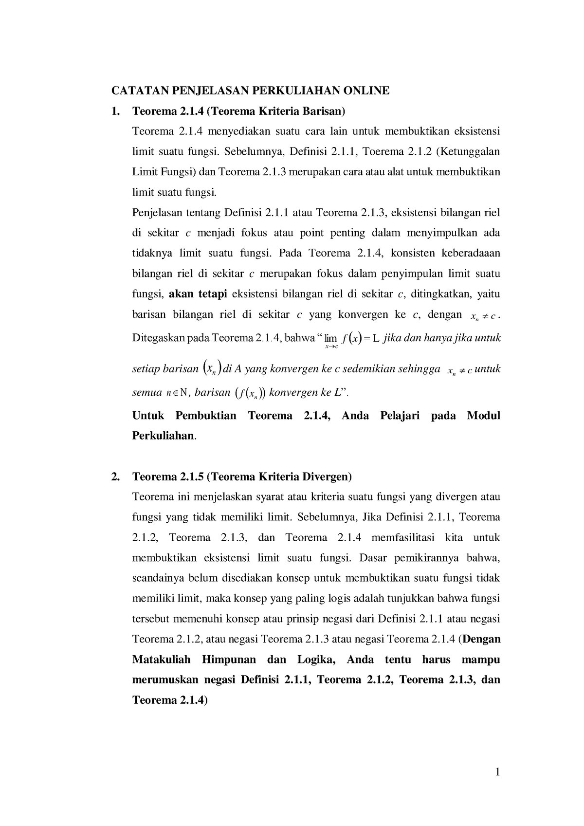 Analisis Fungsional Lembar Kerja 5 - CATATAN PENJELASAN PERKULIAHAN ...