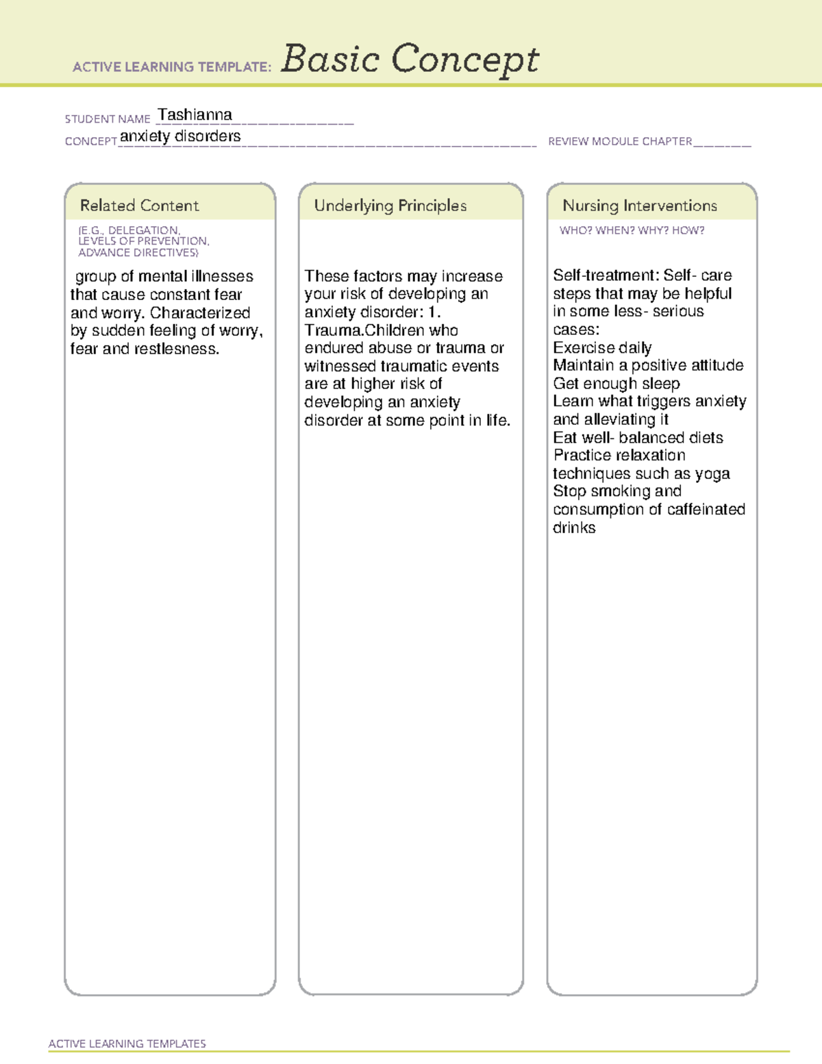 Basic Concept blanktemplate 6 - ACTIVE LEARNING TEMPLATES Basic Concept ...