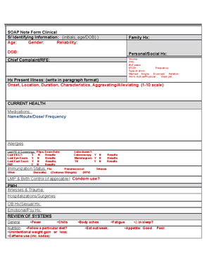 Heent SOAP Note EXAMPLE - HEENT SOAP Note Barbra Scheirer Regis College ...