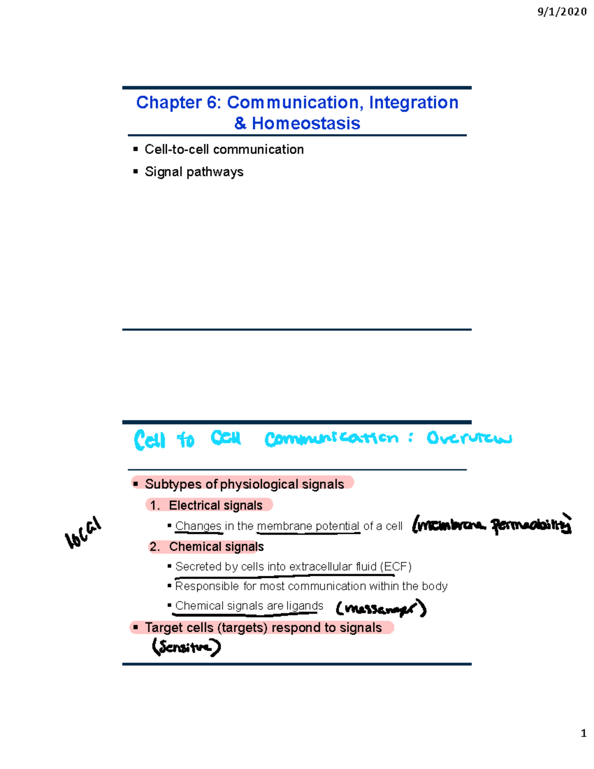 3730 Chapter 6 Student Lecture Content F 20 - ÷÷ Chapter 6 ...