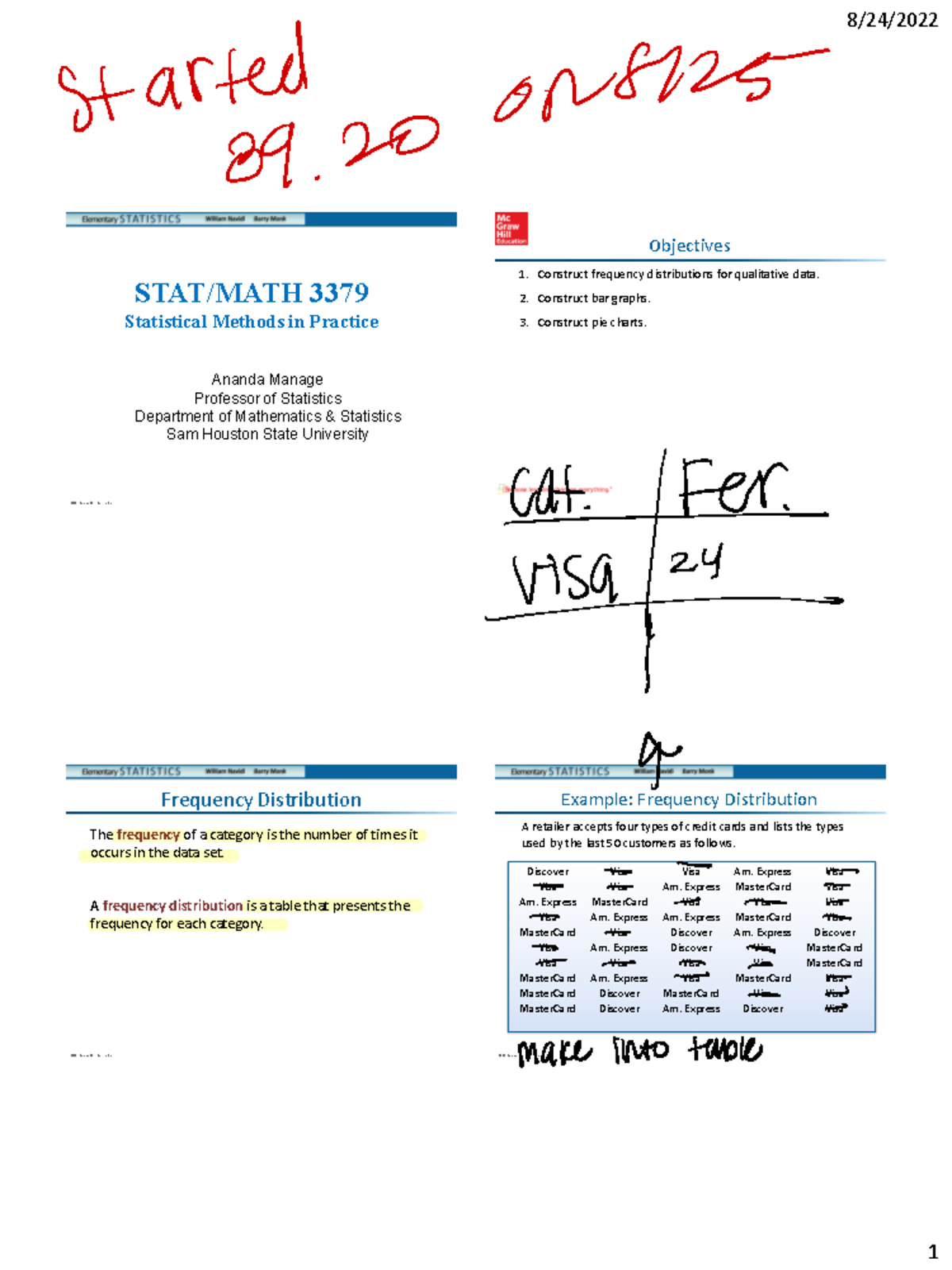 Chapter 2-stats - Ananda manage - ©McGraw-Hill Education. STAT/MATH ...