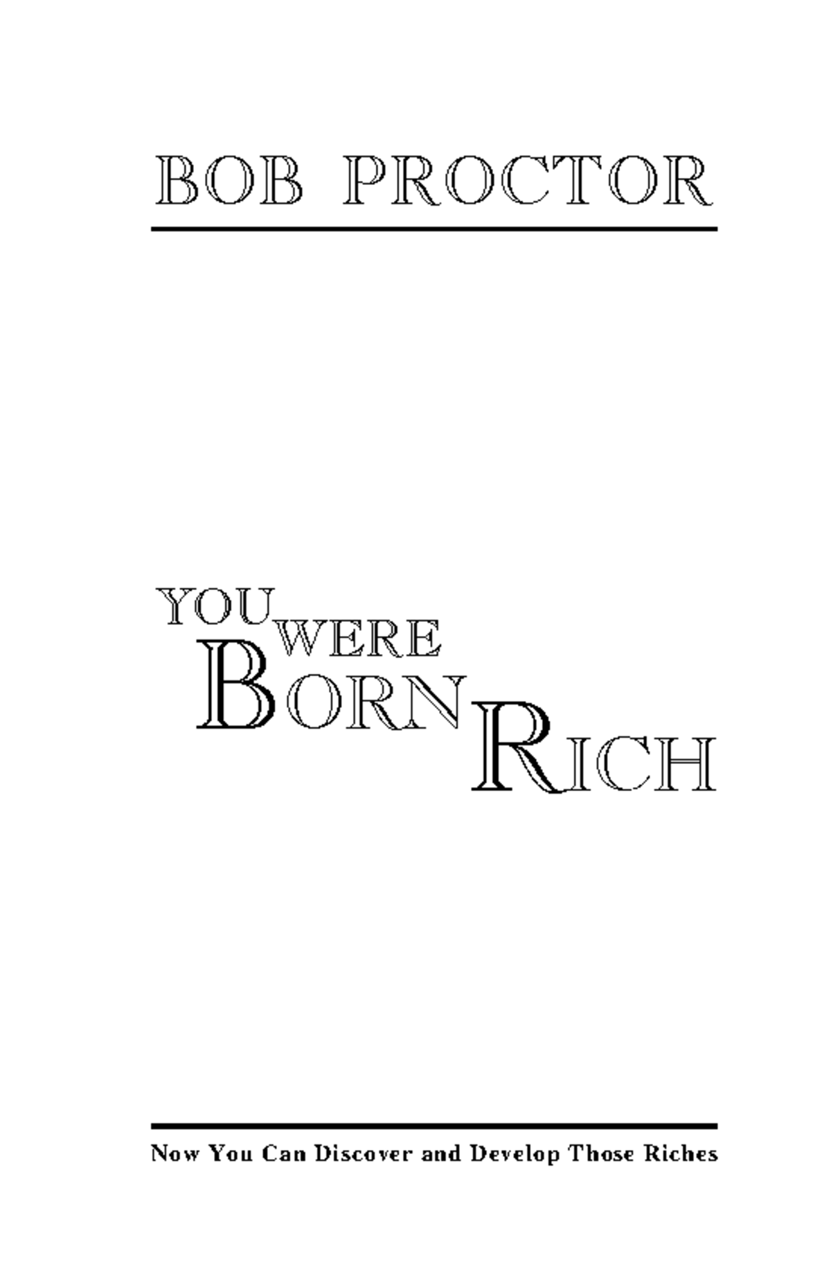 You were born rich - Good read - Now You Can Discover and Develop Those ...