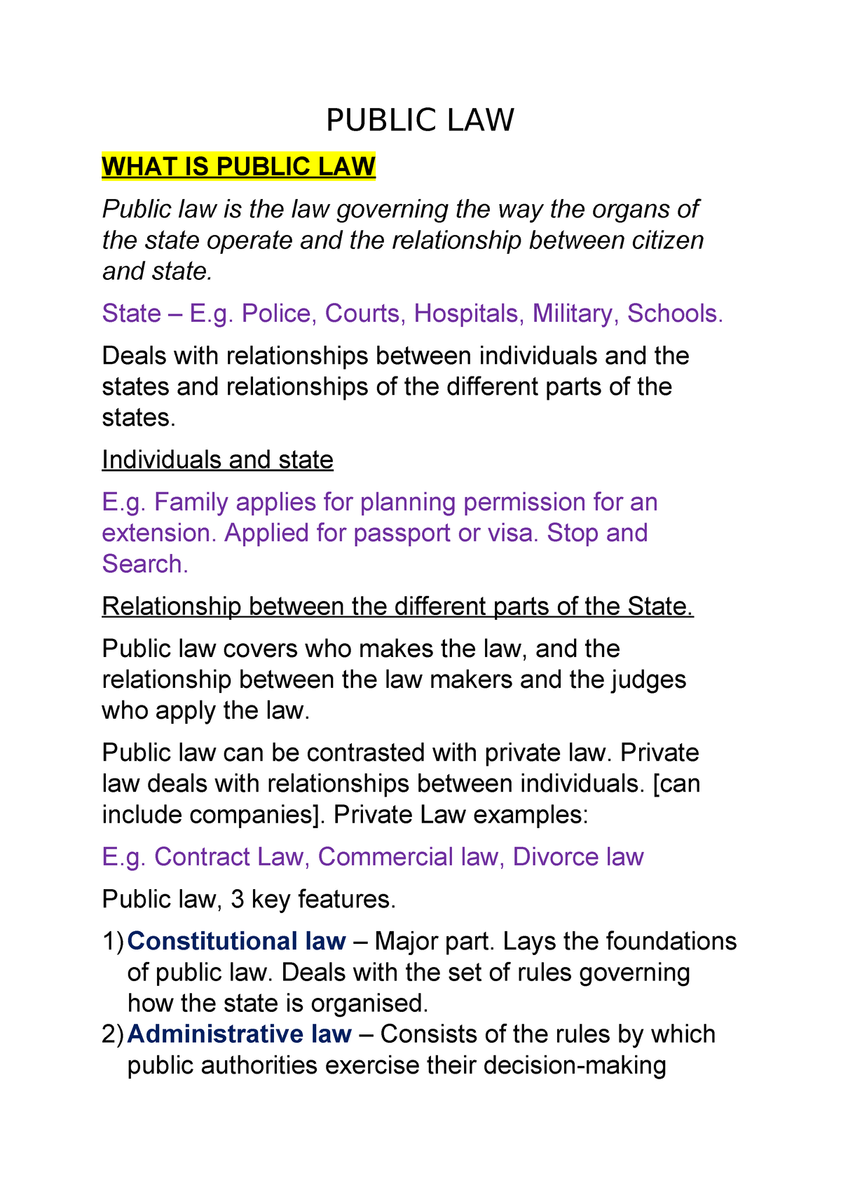 Public Law Public Law What Is Public Law Public Law Is The Law