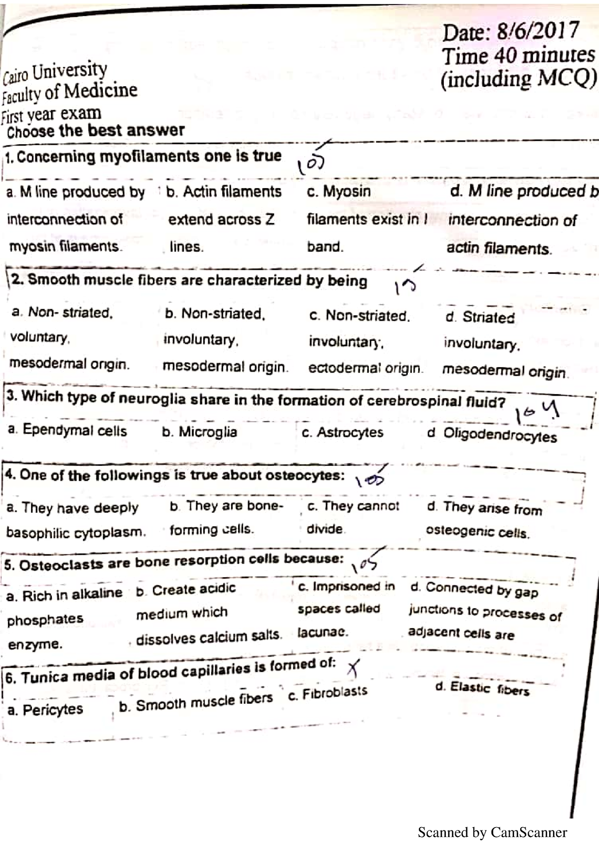 Histo A Practice Materials - General Histology - Studocu