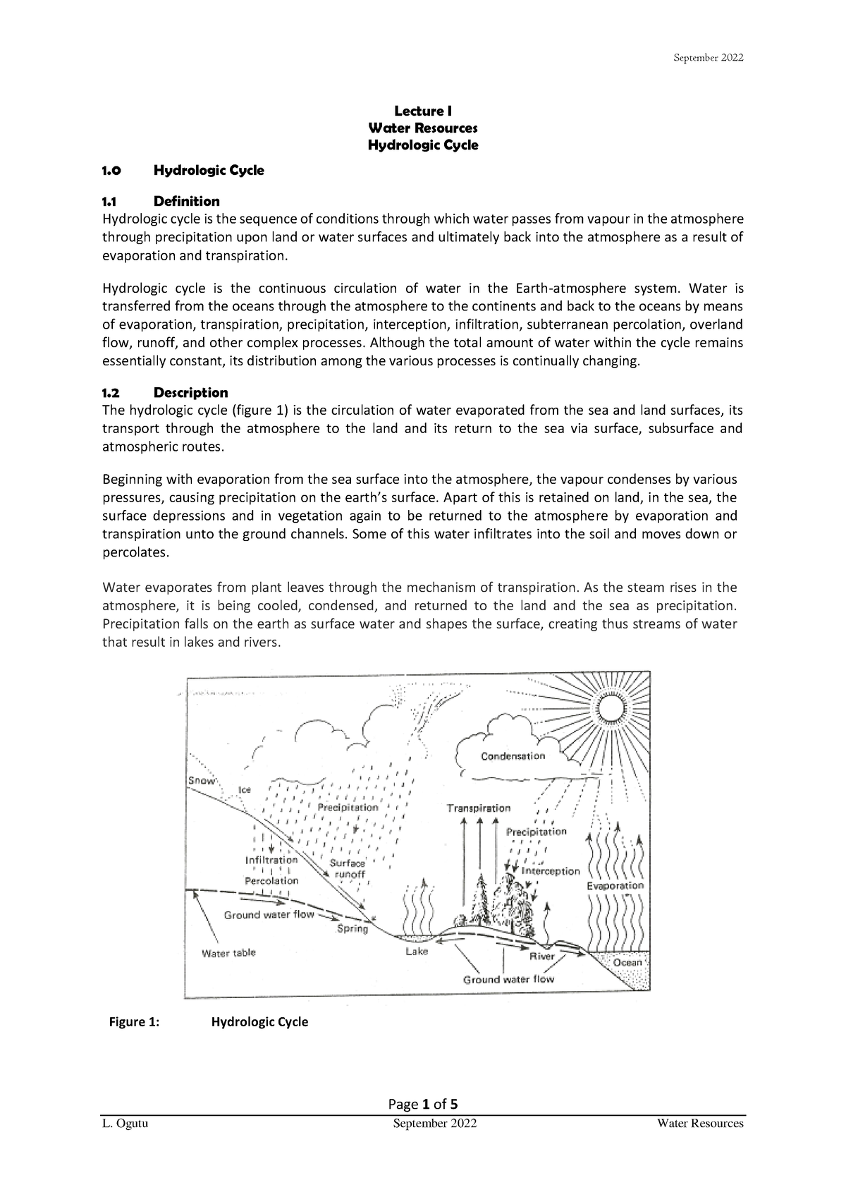 the-hydrological-cycle-and-ground-water-studocu