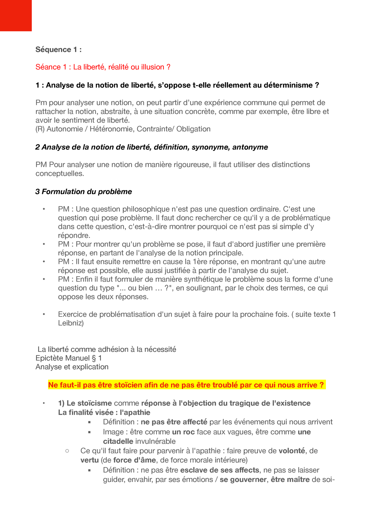 spinoza lettre 58 à schuller