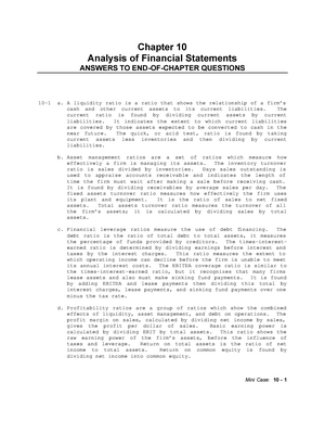 Question: explore the relationship between financial analysis and