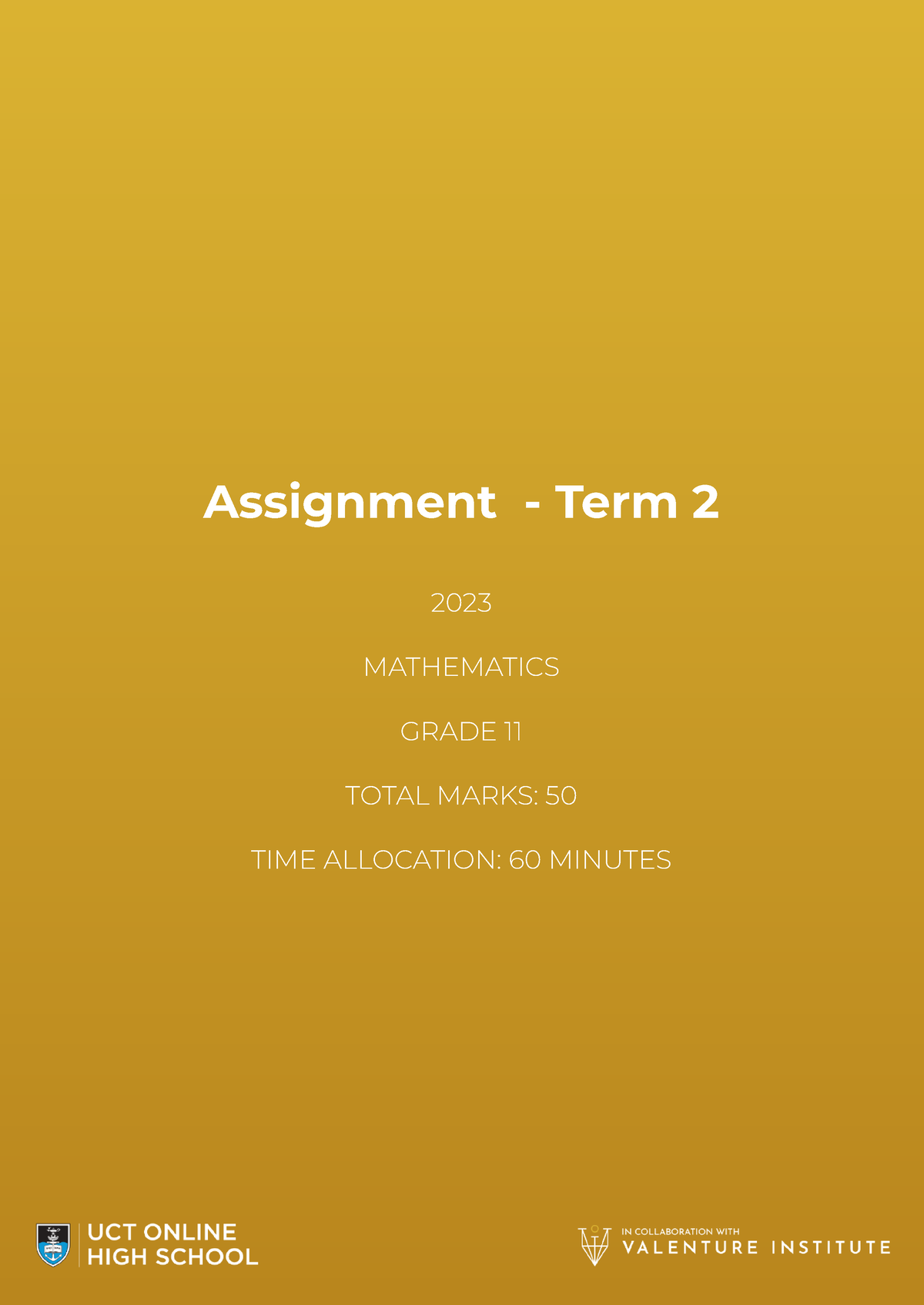 grade 11 mathematics assignment 2021 memorandum term 2