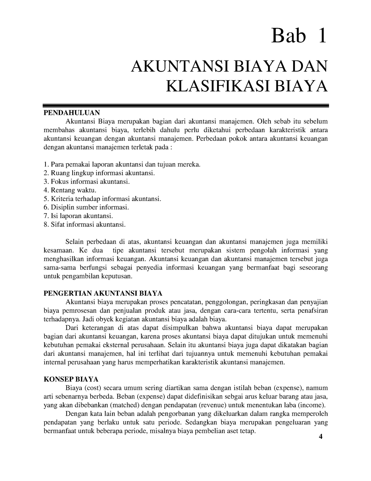 TM1 Tujuan Dan Ruang Lingkup Akuntansi Biaya - Bab 1 AKUNTANSI BIAYA ...