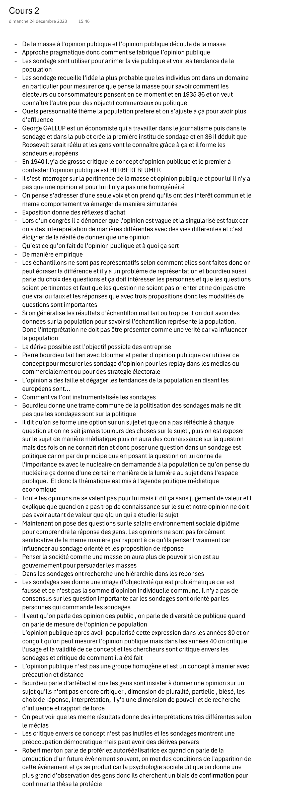 Cours 2 théorie de la comm - De la masse à l’opinion publique et l ...