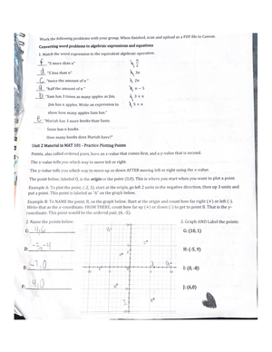Difference of Squares, GCF, and double distribution - MAT 101 - Studocu