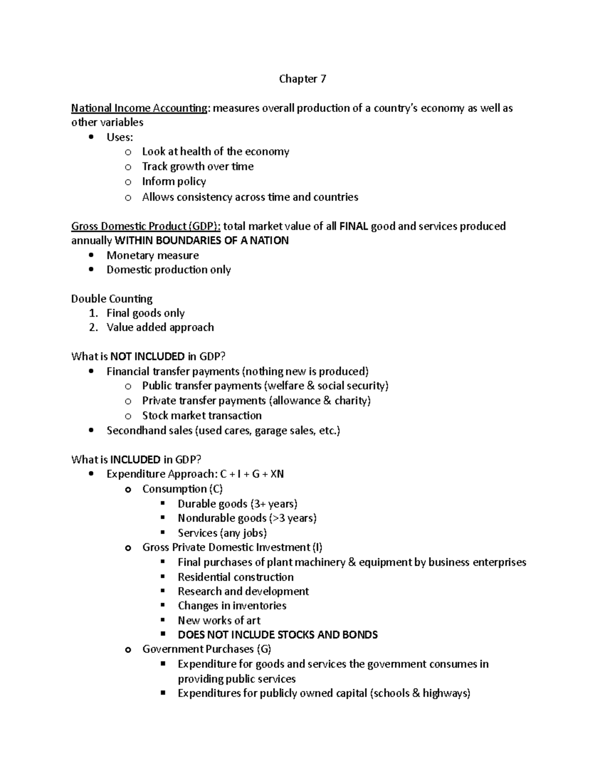 Chapter 7 - These Are Lecture Notes For Introductory Macroeconomics ...