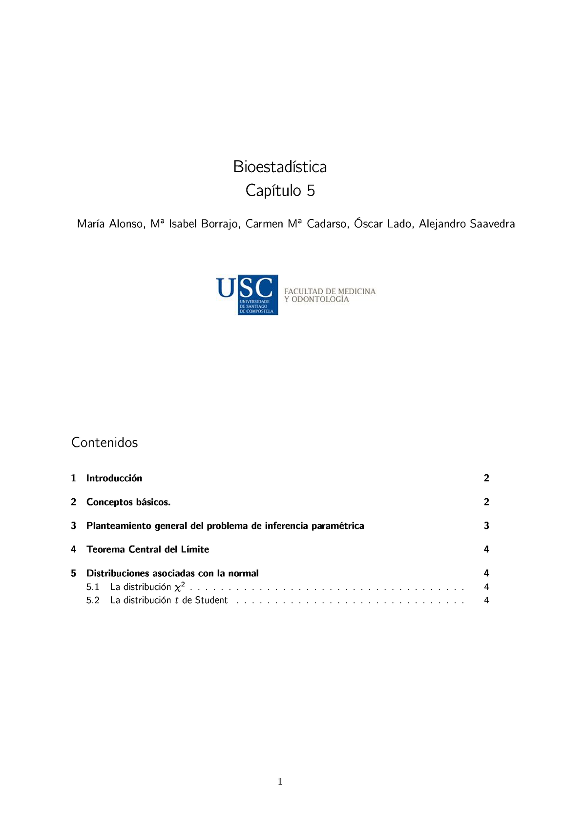 Bioestadistica Tema 5 - Diapositivas Profesora Borrajo Bioestadística ...