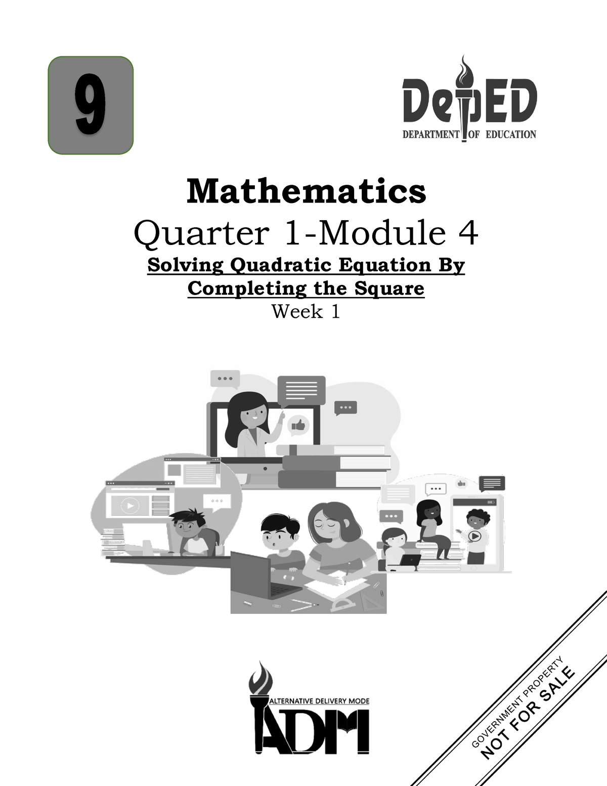 Mathematics 9 - Quarter 1 Module 4 - Mathematics Quarter 1-Module 4 ...