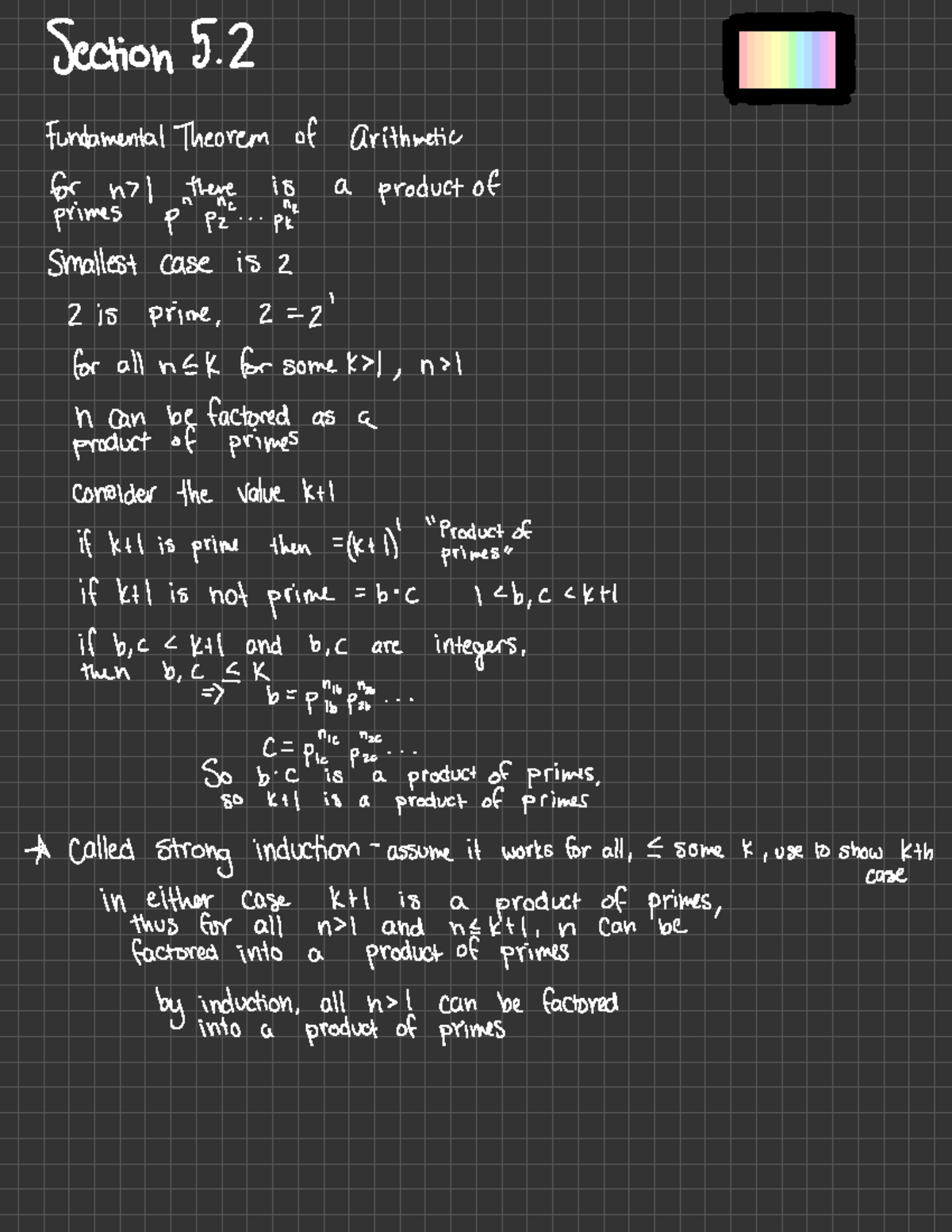 MAD 2014 Section 5.2 Notes - Section 5. BNNb Fundamental Theorem of ...