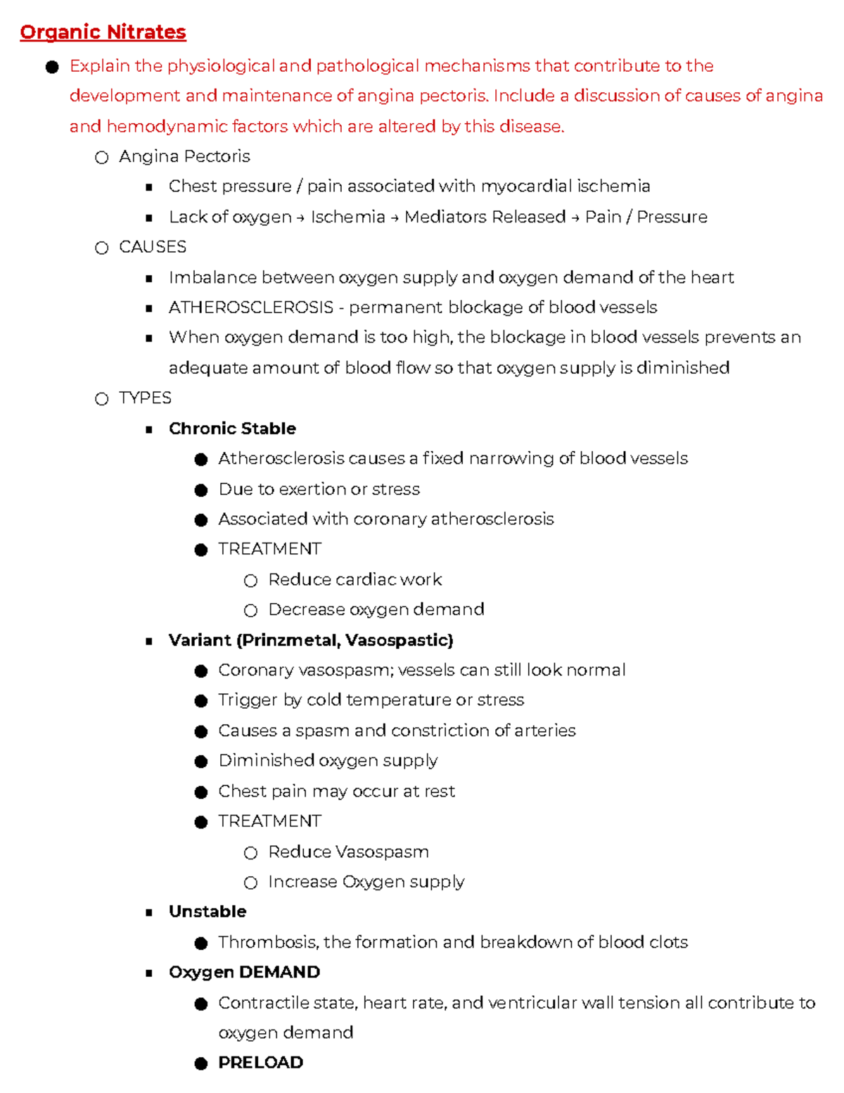 Exam 4 Objectives - A study guide covering principles regarding Organic ...