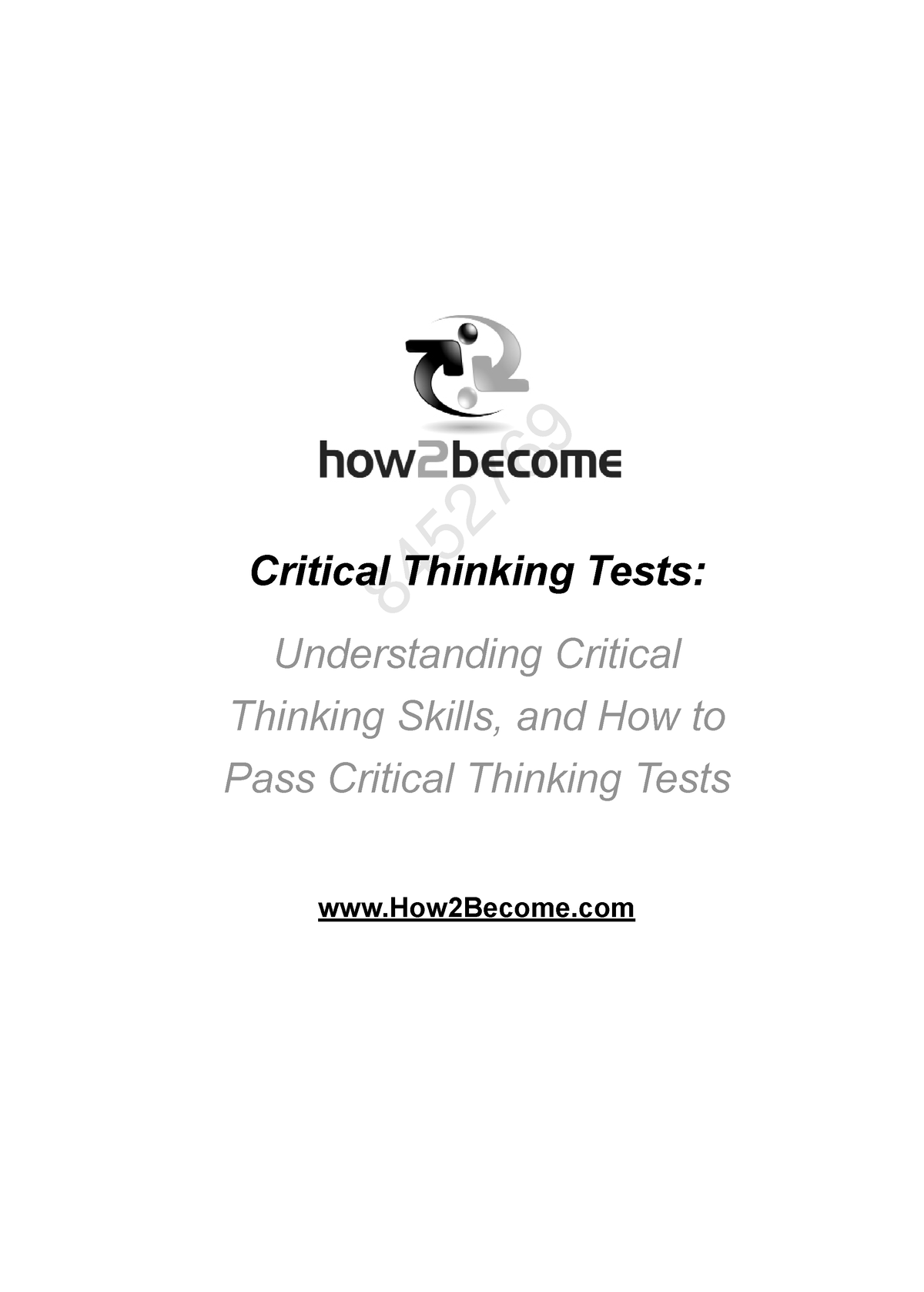 critical thinking test for high school students