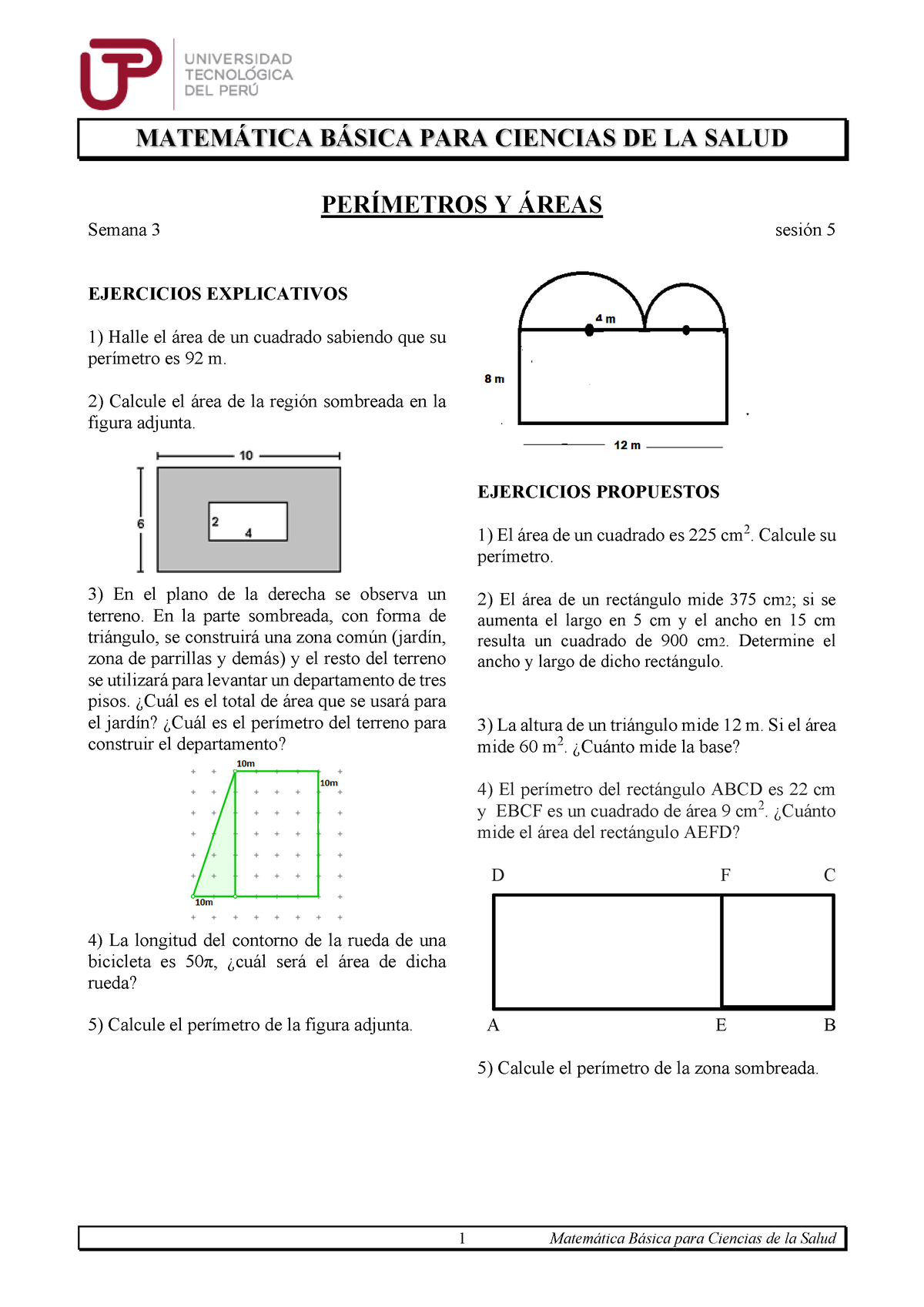 S3.1. Resolver Ejercicios - 1 Matemática Básica Para Ciencias De La ...