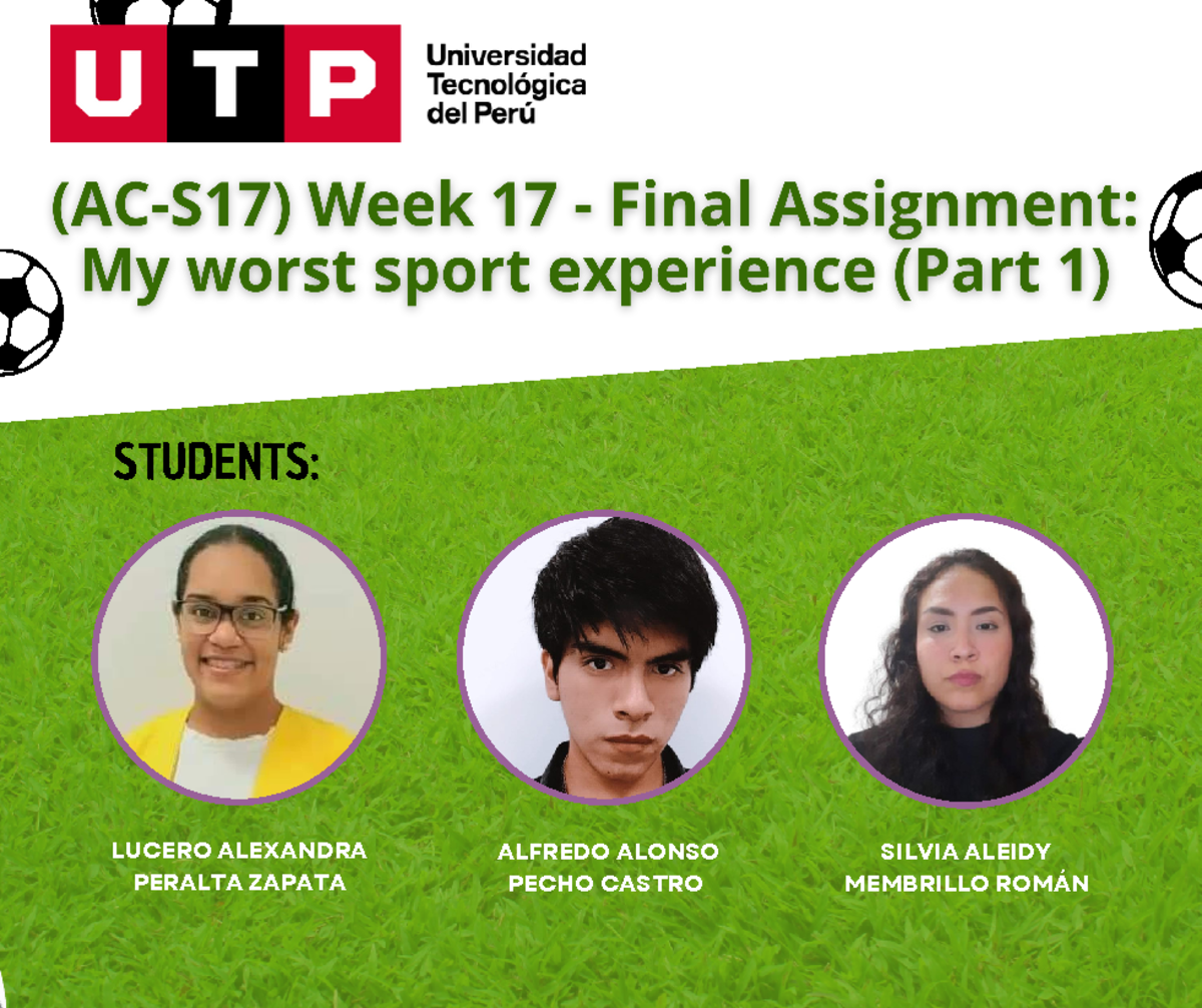 final assignment my worst sport experience (part 1)