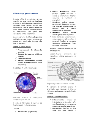 Perguntas E Respostas - Biologia Celular E Molecular - Em Que Consiste ...