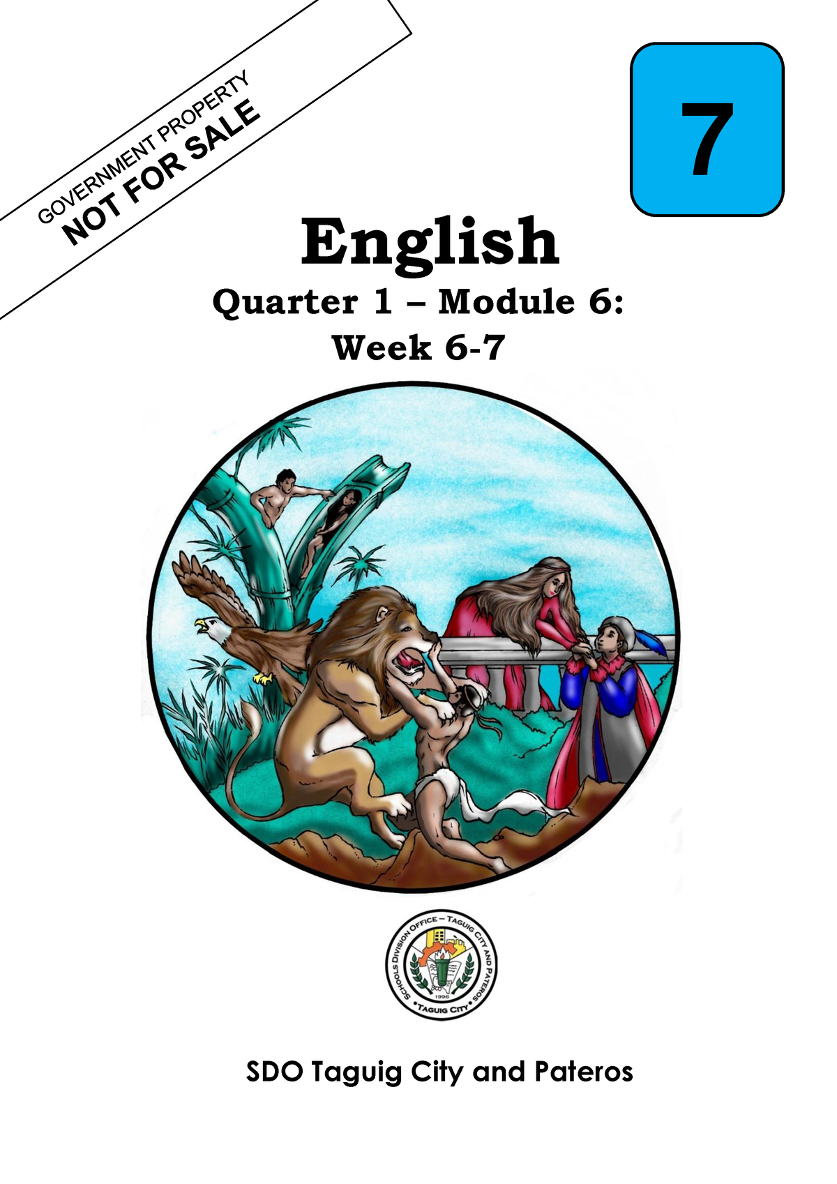 English 7 Q1 M6 W6-7 - Module - English Quarter 1 – Module 6: Week 6- 7 ...