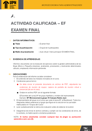 🔴 (AC-S16) Semana 16 - Tema 1 Tarea Académica 4 (TA4)- Gerencia DE ...