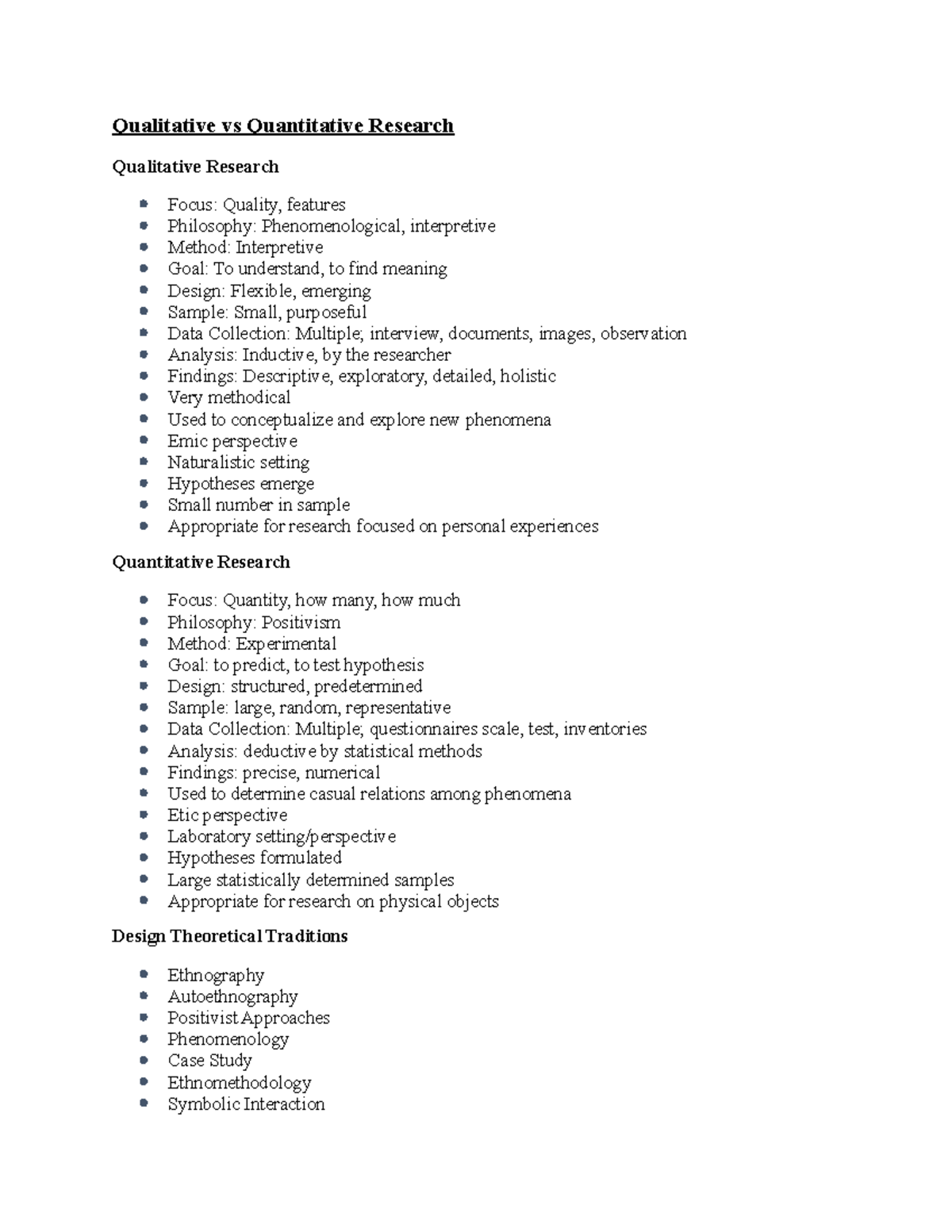 Qualitative Vs Quantitative Research Qualitative Vs Quantitative