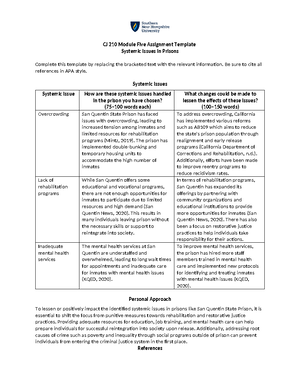 2-1 CJ 315 Module Two Practice Activity Template - CJ 315 Module Two ...