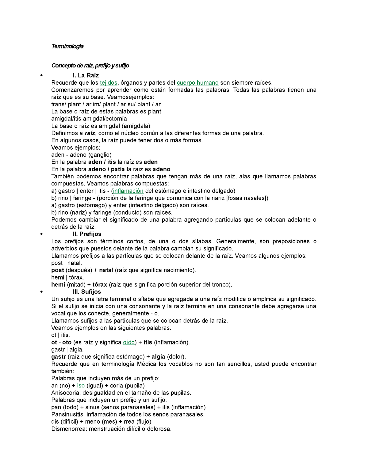 Significado de Análisis - La palabra análisis se forma del prefijo griego  ana, que significa 'de - Studocu