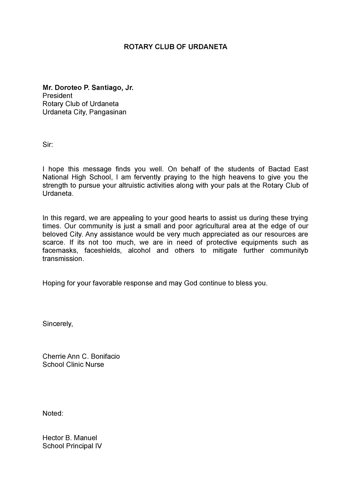 request-letter-rotary-club-of-urdaneta-rotary-club-of-urdaneta-mr-doroteo-p-santiago-jr