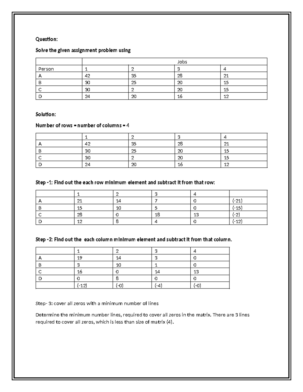 Mth601 Munazza Batool - Practice - Question: Solve The Given Assignment ...