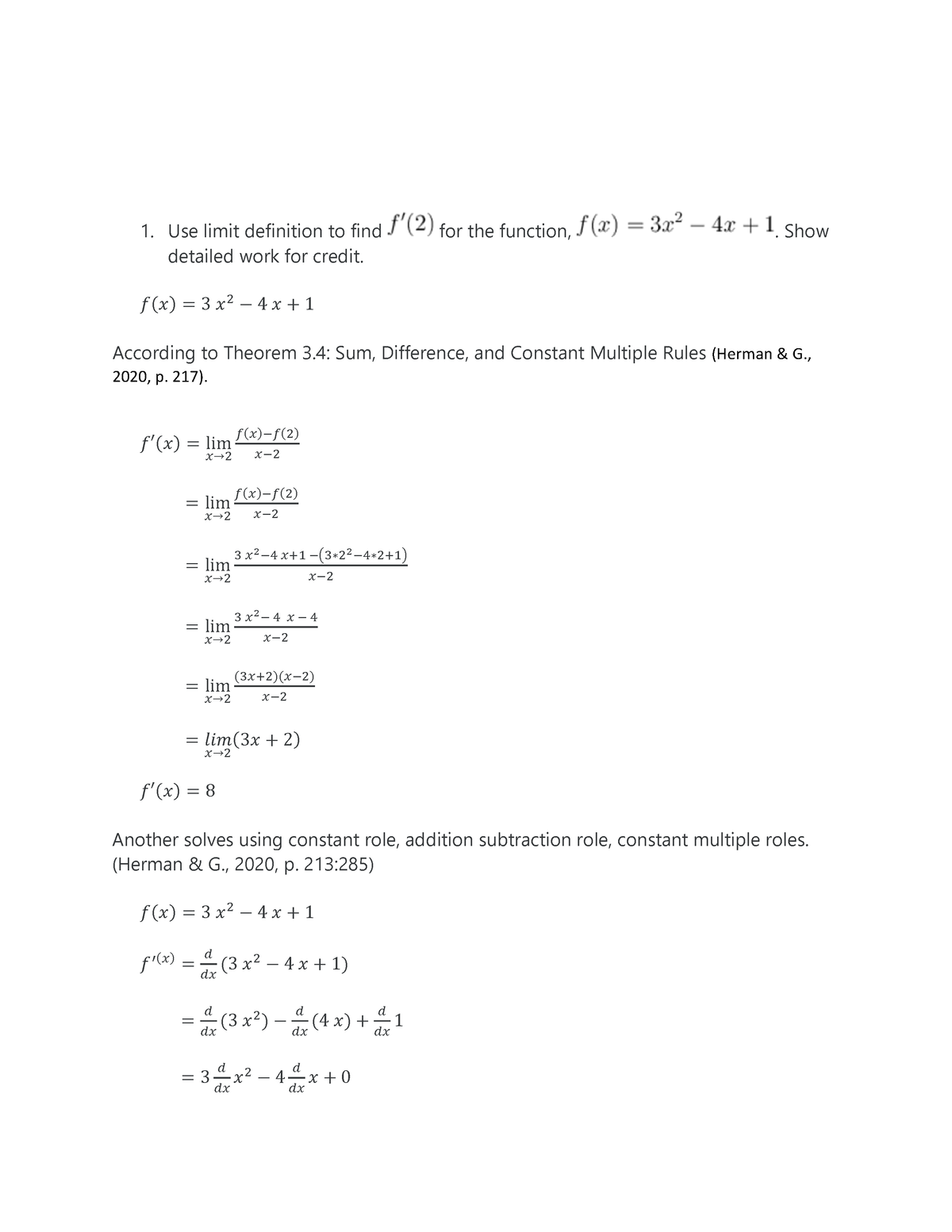 written-assignment-unit-3-use-limit-definition-to-find-for-the