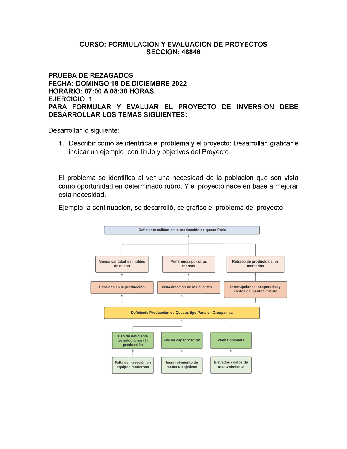 Prueba Calificada Evaluacion Final - Gestion De Proyectos - CURSO ...